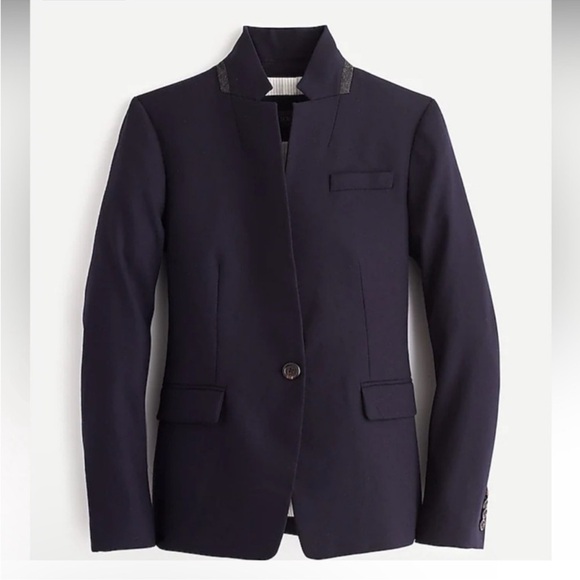 J. Crew Jackets & Blazers - J. Crew Navy Regent Blazer